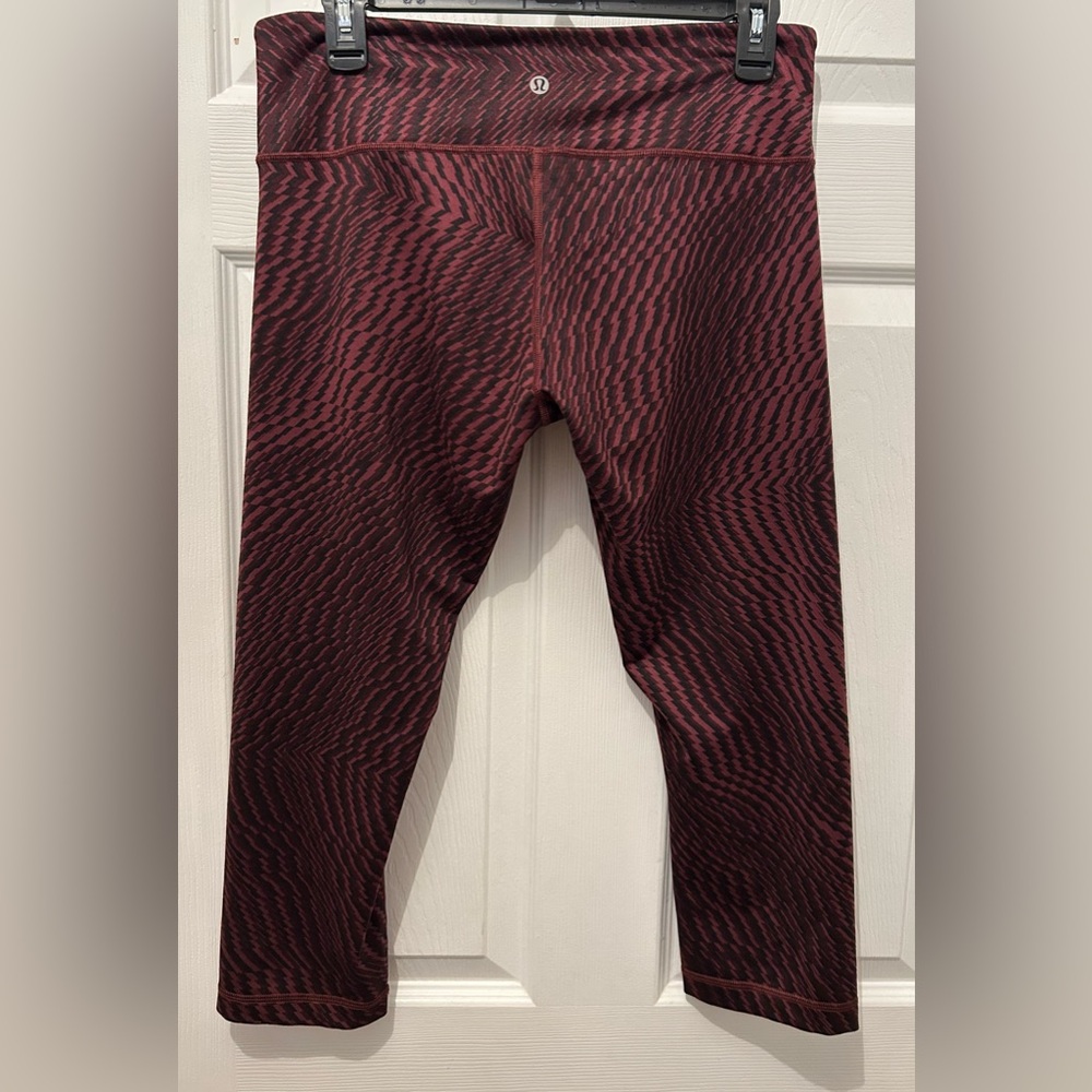 Lululemon Wunder Under Crop IIl Leggings